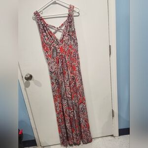 Loveappella Multicolor Paisley Dress